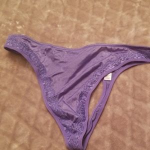 NWOT Gilligan & OMalley Lavender Thong